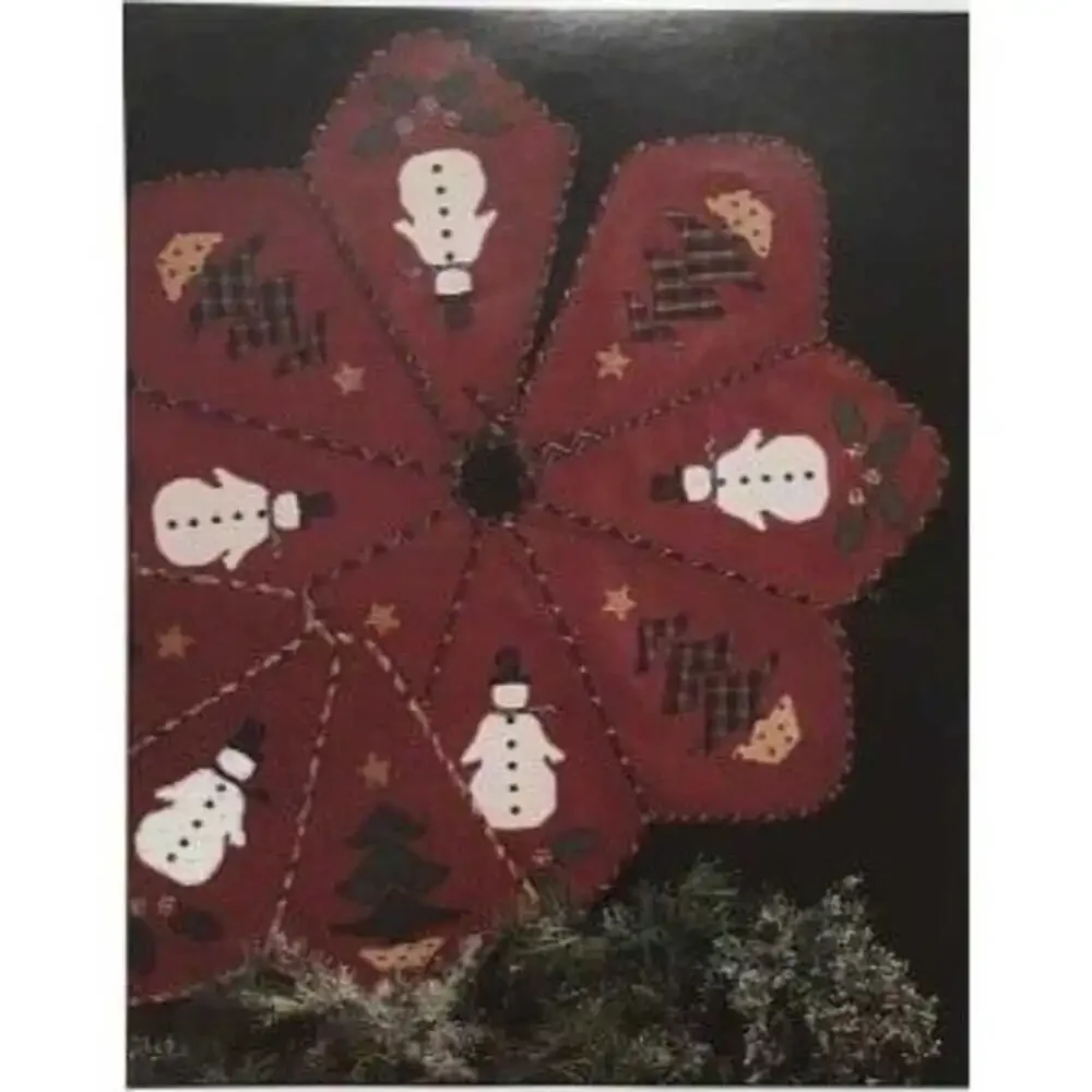 Thimbleberries Winter Wonderland Tree Skirt Pattern 48